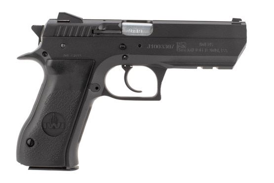 IWI Jericho 941 9mm pistol features an all steel slide and frame